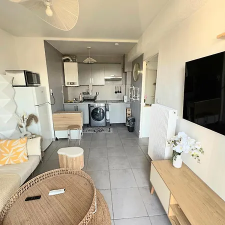 Apartment Cozy Air-conditioned With Balcony & Panoramic View Perpignan